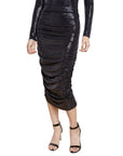 Otos Rusched Pencil Skirt - L’AGENCE
