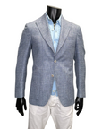 PEAK LAPEL PATCH POCKET BLAZER - DEBONAIR
