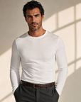 COTTON LONG SLEEVE T-SHIRT