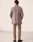 MICHELANGELO SOFT DYE 5 POCKET - TOBACCO – TOBACCO - Full Back Model