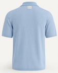 SAND Knit Johnny Collar – SKY - Ghost Mannequin Back