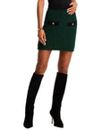 Rivka Mini Skirt - Veronica Beard