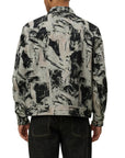 ROBERT AOP CANVAS JACKET - LES DEUX
