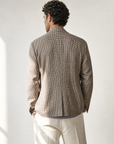 Small Check SB Blazer Gabriele Pasini – BROWN - Hero Back