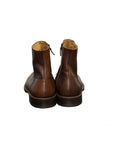 SIDE ZIP LEATHER BOOT - DEBONAIR