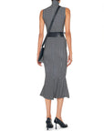 Sleeveless Turtle Fishtail Dress - NORMA KAMALI