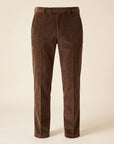 Brandon Corduroy Trousers – SAND – DARK BROWN - Ghost Front