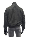 SUEDE CALF SKIN BOMBER - EMMETI DI FRANCO