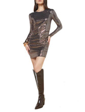 Load image into Gallery viewer, Sunny Long Sleeve Mini Dress - L’AGENCE
