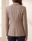 Miller Houndstooth Dickey Jacket — Rust/Navy Multi – RUST/NAVY MULTI - Hero Back