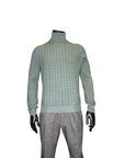 TEXTURED WASHED TURTLENECK - FERRANTE