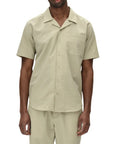 TIMO SEERSUCKER SS CAMP SHIRT - GABBA