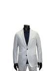 TONAL CHECK STRETCH BLAZER - CIRCOLO