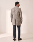 Briglia Quartieris Double-Pleat Side-Adjuster Trouser – NAVY - Full Back Styled Model