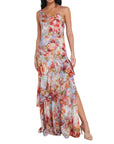 Viola Asymmetrical Gown - L’AGENCE