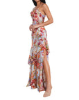 Viola Asymmetrical Gown - L’AGENCE