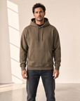 BOMB SILK PRINT HOODIE - BASTILLE – ARMY - Hero Front