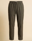 COMO TAPERED SUIT PANTS - SEASONAL - LES DEUX – OLIVE NIGHT - Ghost Front