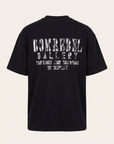 GALLERY T-SHIRT - DOM REBEL – BLACK - Ghost Mannequin Back
