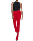 Stacey Slim Ankle Pant - ALICE AND OLIVIA