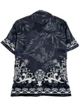 EMBROIDERED HAWAIIAN SHIRT - RH45
