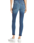Le High Skinny Raw Edge Fray in Dunes - FRAME