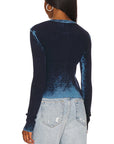 Inked Rib Crew - AUTUMN CASHMERE