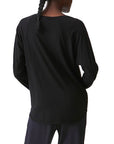 Chiara Scoop Neck High Lo Top - MICHAEL STARS