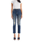 High Waisted Rider Ankle Fray - MOTHER
