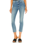 The Mid Rise Dazzler Crop Fray - MOTHER