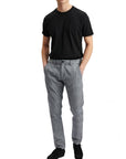 PAUL GRID CHECK PANT - GABBA