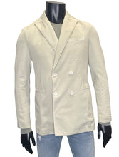 Load image into Gallery viewer, PIQUET DOUBBLE BREASTED JERSEY BLAZER - CIRCOLO
