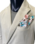 PIQUET DOUBBLE BREASTED JERSEY BLAZER - CIRCOLO