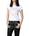 Skinny Heart T-Shirt - ZADIG & VOLTAIRE