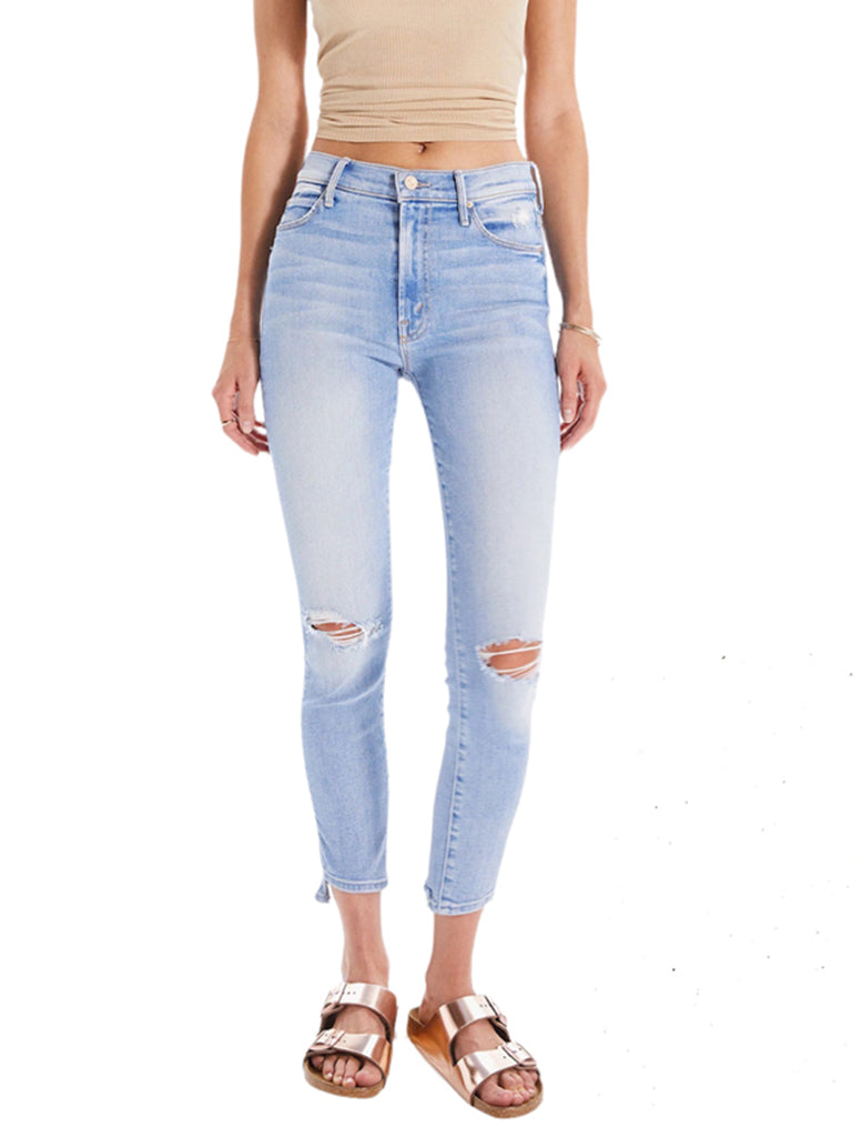 Mother the stunner step hem sale ankle jeans