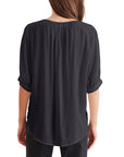 Willow Rayon Challis Blouse - VELVET