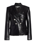 Gail Vegan Leather Dickey Jacket - VERONICA BEARD