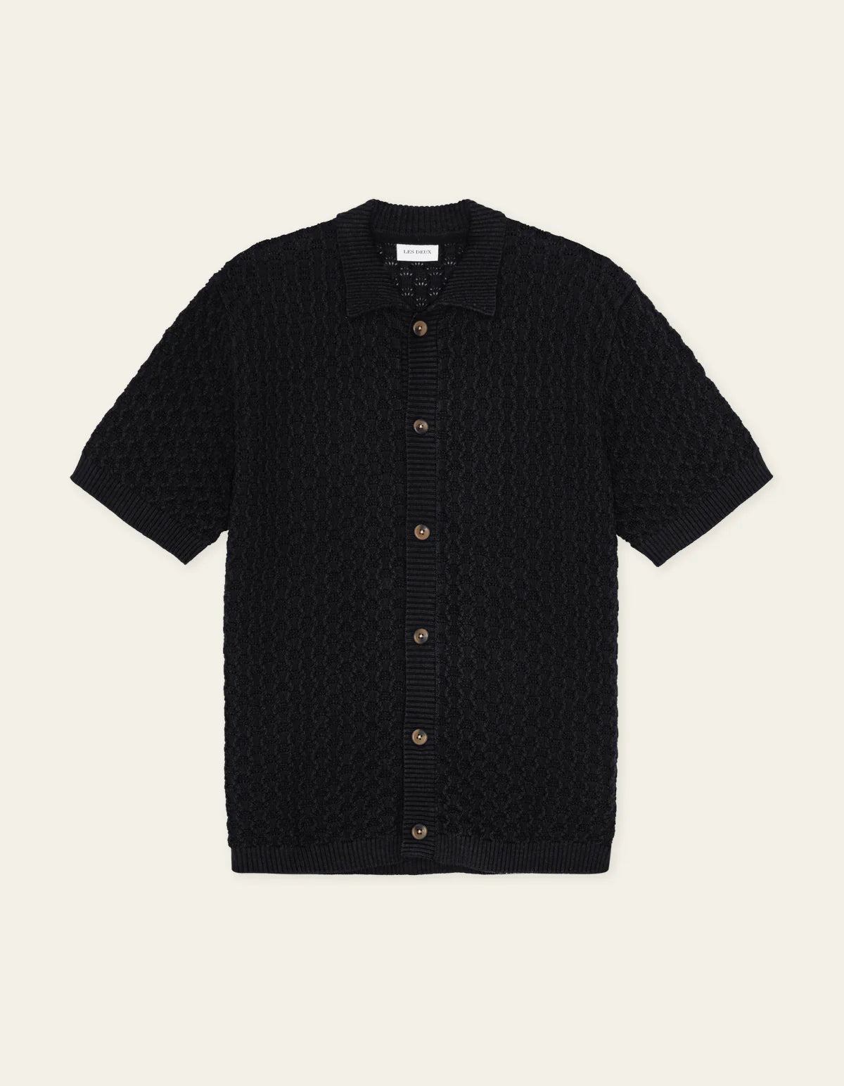 GESPERTUS SS KNITTED SHIRT - LES DEUX