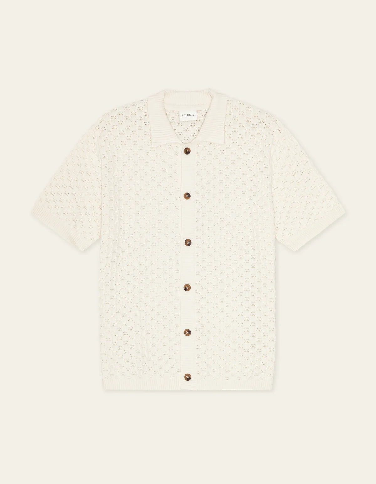 GESPERTUS SS KNITTED SHIRT - LES DEUX