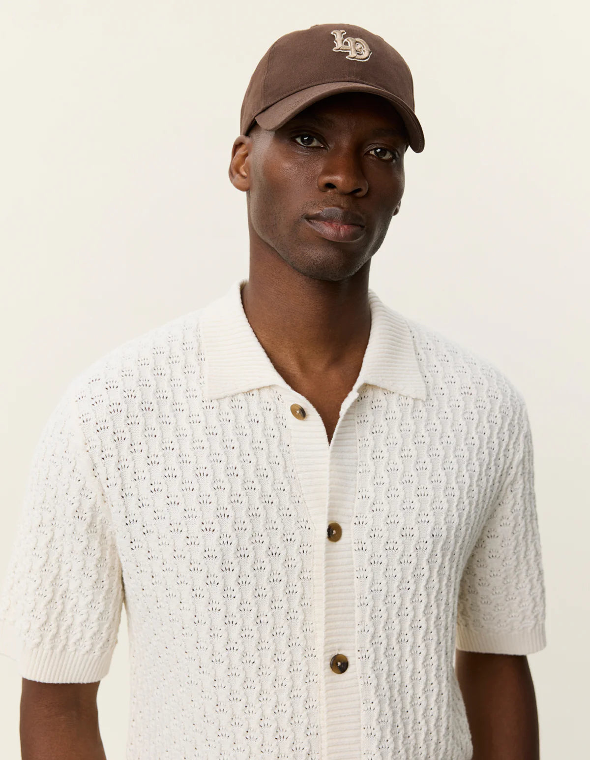 GESPERTUS SS KNITTED SHIRT - LES DEUX