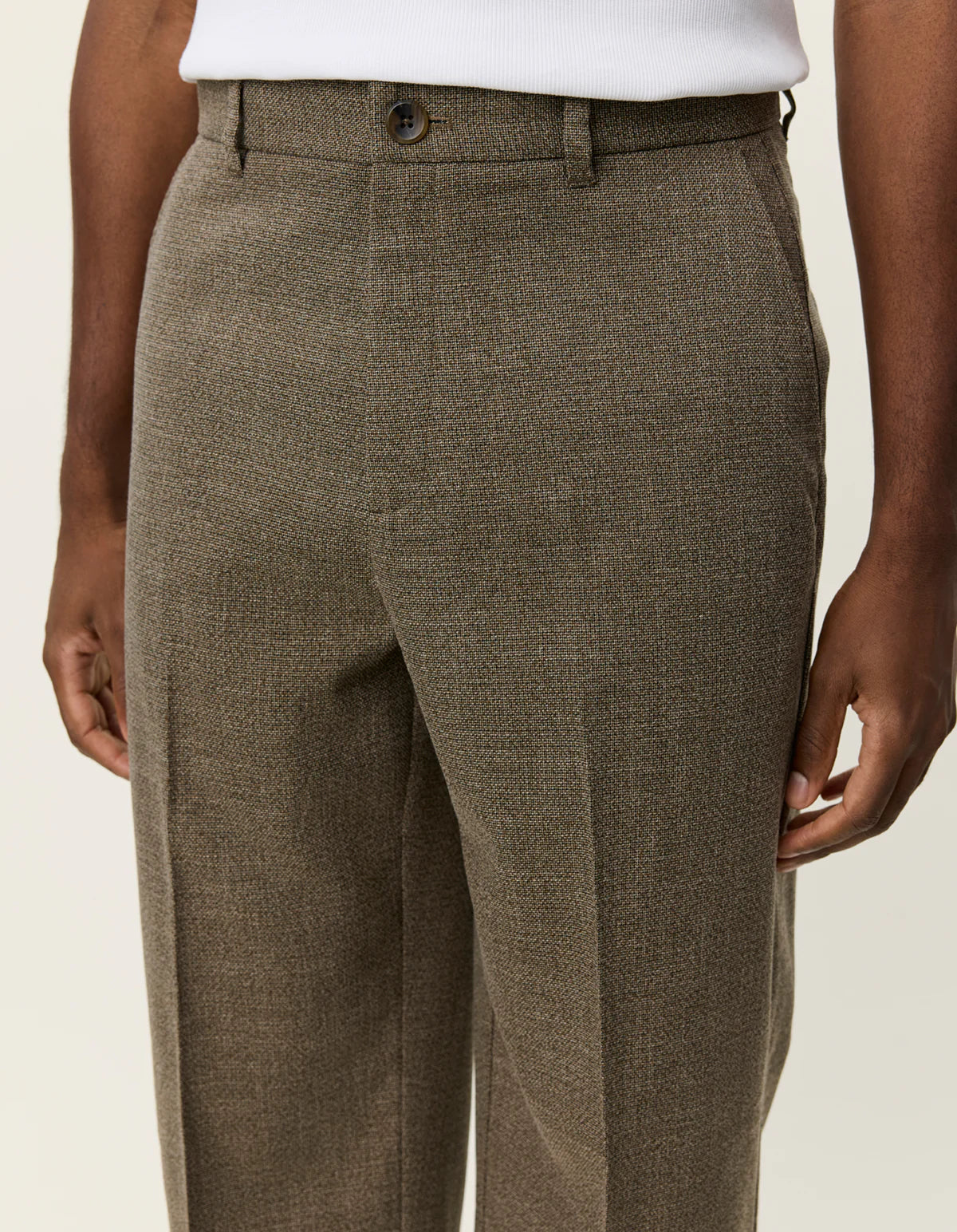 RANDALL MELANGE SUIT PANT - LES DUEX