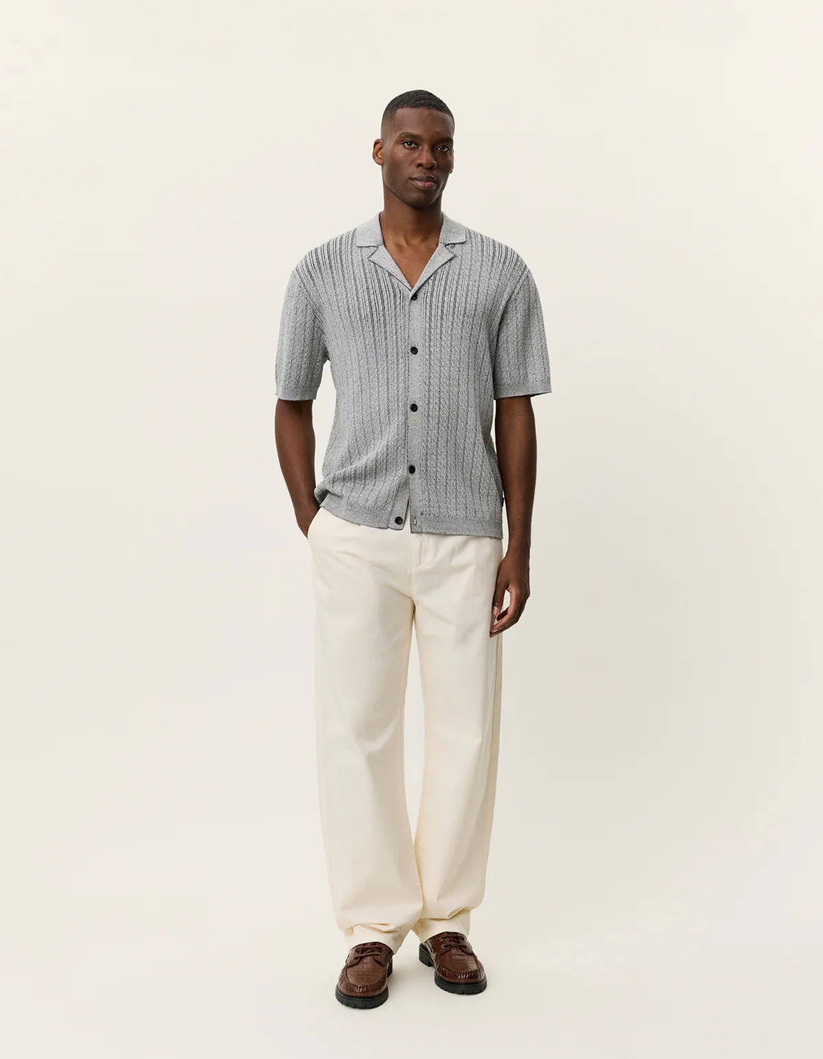 EVAN KNITTED SHIRT - LES DEUX