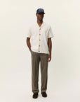 EMMETT GLOBE KNIT SS SHIRT - LES DEUX