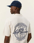 EMMETT GLOBE KNIT SS SHIRT - LES DEUX