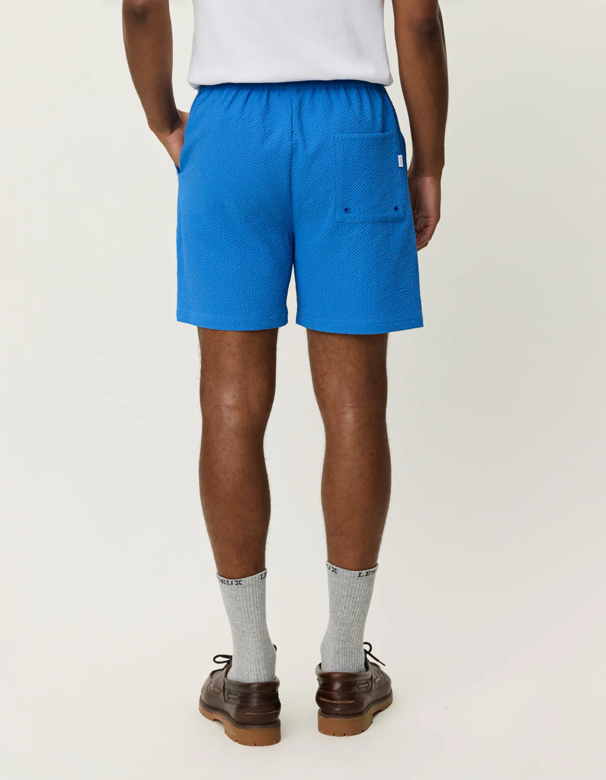 STAN SEARSUCKER SWIM TRUNKS - LES DEUX