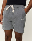 STAN STRIPE SEARSUCKER SWIM TRUNKS - LES DEUX