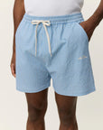 STAN STRIPE SEARSUCKER SWIM TRUNKS - LES DEUX