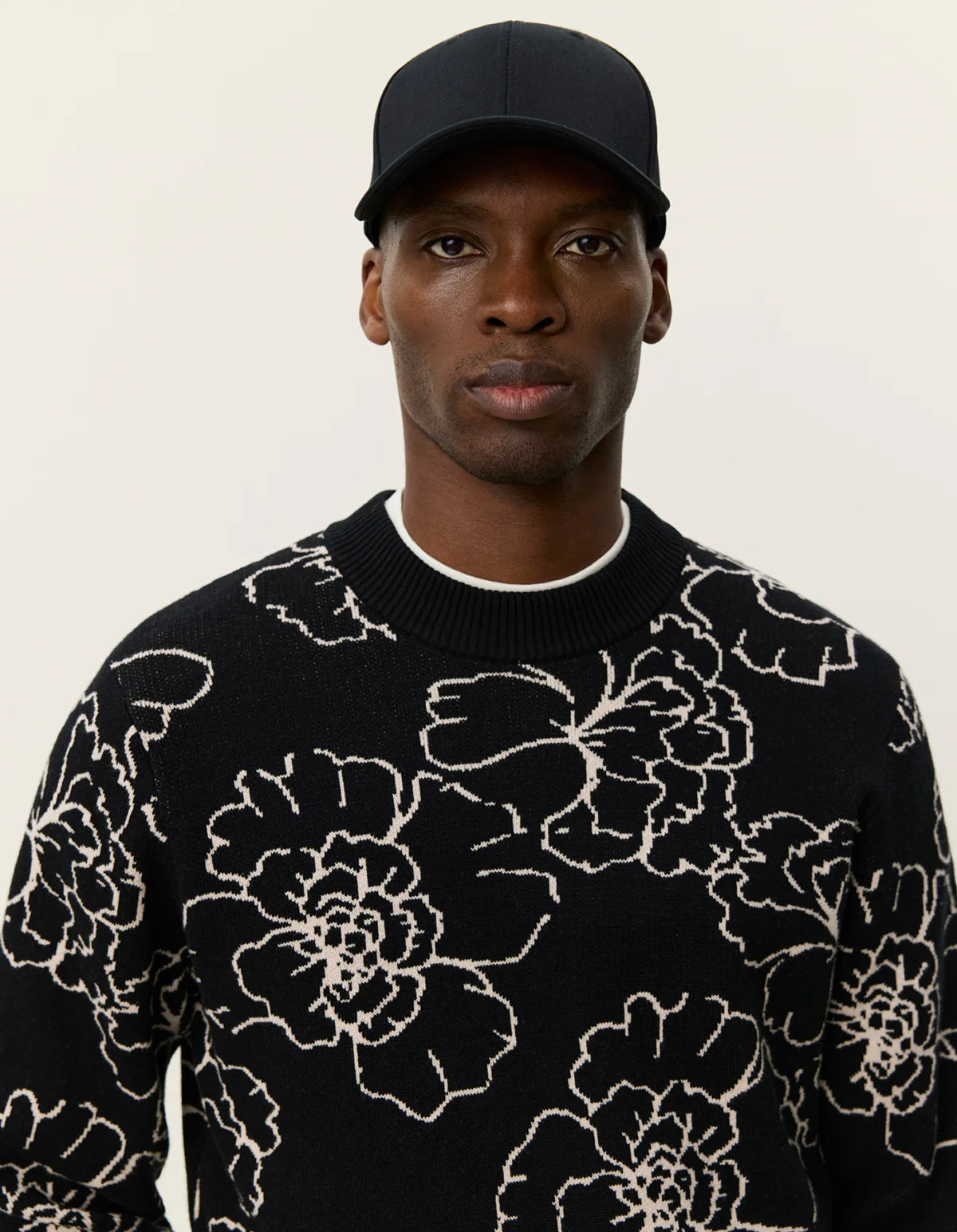 GASTON POPPY JACQUARD KNIT - LES DEUX