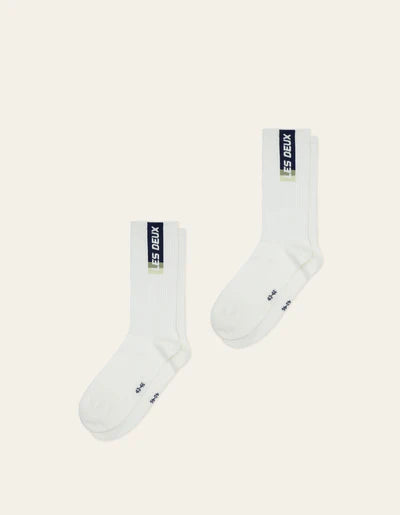 SPORT LOGO SOCK 2PACK - LES DEUX