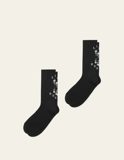 LOGO FLOWER SOCK - LES DEUX